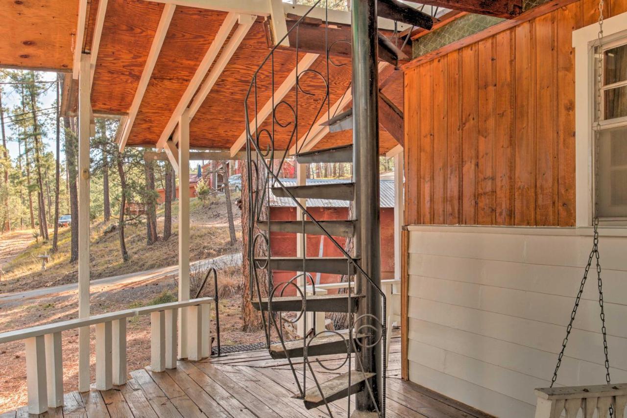 Ruidoso Cabin With Forest Views And Covered Porch Exterior foto